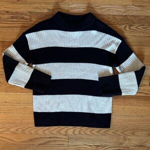 Striped Black and White Sweater